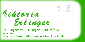 viktoria erlinger business card